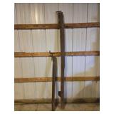 Antique Wooden Bar Clamps(2)