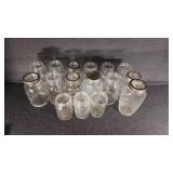 Canning Jars Assorted Sizes (16)