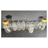 Pyrex Glass Beverage Carafes 2QT, Canning Jars