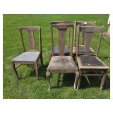 Wooden Chairs(5)