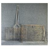 Grilling Basket and Grilling Tray