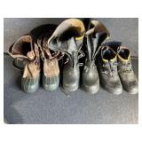 Menï¿½s Size 11 Boots (3 Pairs)