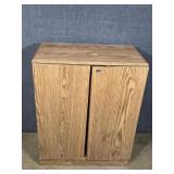 Media Storage Cabinet With Lock