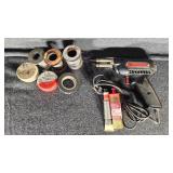 Weller Soldering Kit & Lots of Solder, Tape