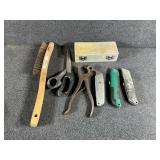 X-Acto Knife Set In A Case, Leather Hole Punch
