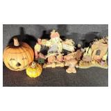 Ceramic Pumpkin Lights Up,,Tabletop Fall Decor
