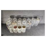 Canning Jars Assorted Sizes (16)