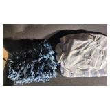 Blue Rag Rug, Doilies, Tablerunner, Fabric Napkins