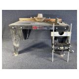 Router Table W/ Router Edge Guide & Contour Finger