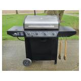 Char Broil Grill with Rotisserie Attachment