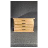 Roselle Flatware W/Wooden Chest