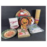 Dainty Doilies, Christmas Welcome Sign, Festive