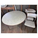 Costco Round Folding Table w/4 Chairs