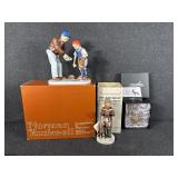 Norman Rockwell Figurines and Zanzibar Figurine