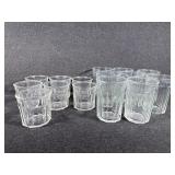 Working Glass Tumbler 500(7)  Drinking Glasses (8)