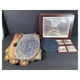 Pimpernel Coasters (4) Pimpernel Place Mats (8)