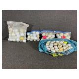 Assorted Practice Golf Balls