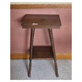 Victorian Style Square Side Table