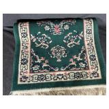 Green Oriental-Style Rugs (2)
