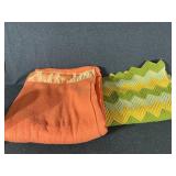 Handmade Crochet Afghan &  Coral
