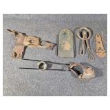 Vintage Hand Corn Shucker, Cast Iron Can Opener,