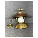 Copper Lantern Style Hanging Light