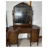 Vanity Table Writing Desk W/Mirror