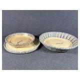 Robinson-Ransbottom Pottery Bowls and Plate
