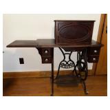White Pedal Sewing Machine