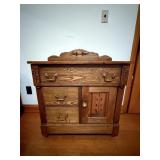 Victorian Stand w/ drawers and cabinet