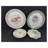 Decorative Porcelain Plate McNicol Pottery Co,