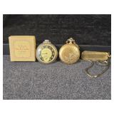 Dale Nickle Plated Stop Watch, JCPenney Gold