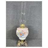 Floral Oil Lamp