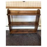 Wooden 3 Tier Shelf