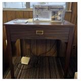 Husqvarna Sarah Sewing Machine with Wooden Table