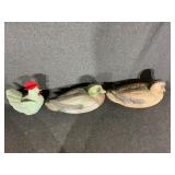 Duck Decoy (2), Decorative Fabric Chicken