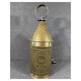 Vintage Style 1991 Brass Pierced Lantern