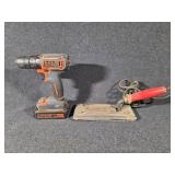 Heat Bond Iron, Black and Decker Drill with