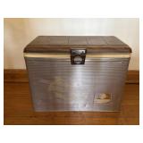 Retro Aluminum Poloron Thermaster Ice Cooler 40QT