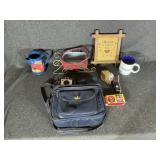 Vintage Cameras (2)& Case,Decorative Sign