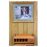 Robert Duncan Best Friends Print, Wooden Knick
