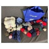 Yarn, Blue Charter Bag, Sewing Bag