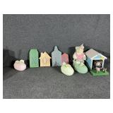 Floral Egg Box, Animated Music Box, Russ Bear
