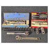 Stanley 1/4' Drive Socket Set, Assorted Sockets,