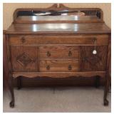 Antique Mirrored Back Buffett