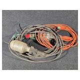 Shop Lights(3), Green Power Cord