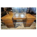Mission Style Vanity and Mirror