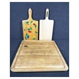 Wooden Cutting Boards (3)