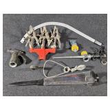Yard Sprinkler, Rain Gauge, Garden Cultivator