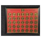 Presidential Hall of Fame Coin Set